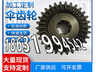 面刀齿轮全新的